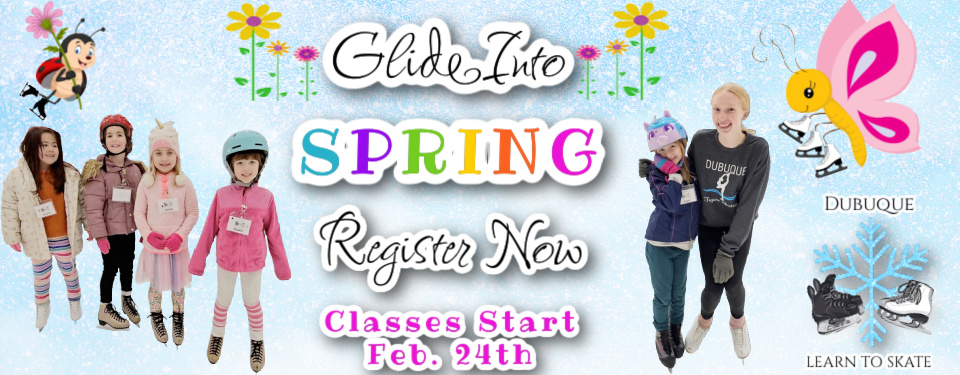 Spring Ice Skating Classes Starting Soon